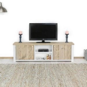 Steigerhout tv-meubel Cayenne - steigerhout - 140x50x45 hoog