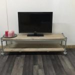Steigerhouten tv-meubel Steigerbuis – steigerhout – 120x50x50h