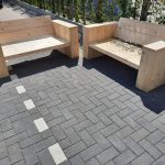 3 delige Loungeset “Garden Small” van Nieuw steigerhout inclusief tafel 4 persoons
