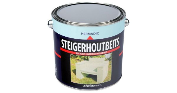 Steigerh.beits schelpen wit 2500 ml