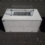Vuurtafel Boxxx Terrasverwarmer 60x100x50cm van White Wash steigerhout