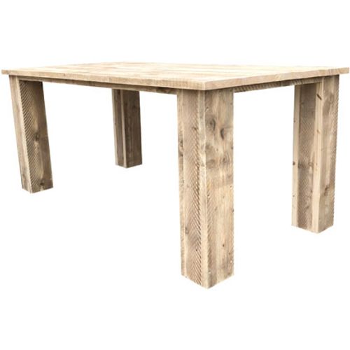 Wood4You tafel Texas steigerhout bruin 180x76cm