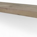 Zwevende wandplank 100 x 20 cm van gebruikt steigerhout – Wandplank hout – Wandplank – Wandplank zwevend